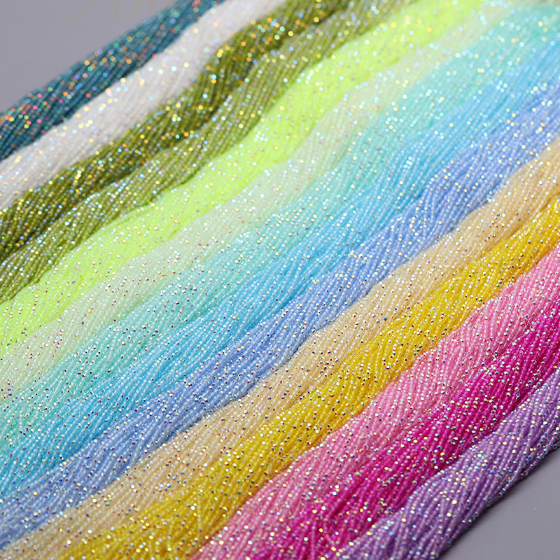 2mm (2 strand 370pcs) Color Cr - огляд і ціна Glass Seed Beads 2Mm Jewelry Making