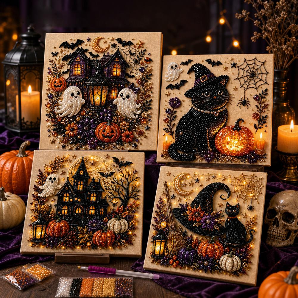 Halloween Ghost & Pumpkin 3D P - огляд і ціна Painting Supplies