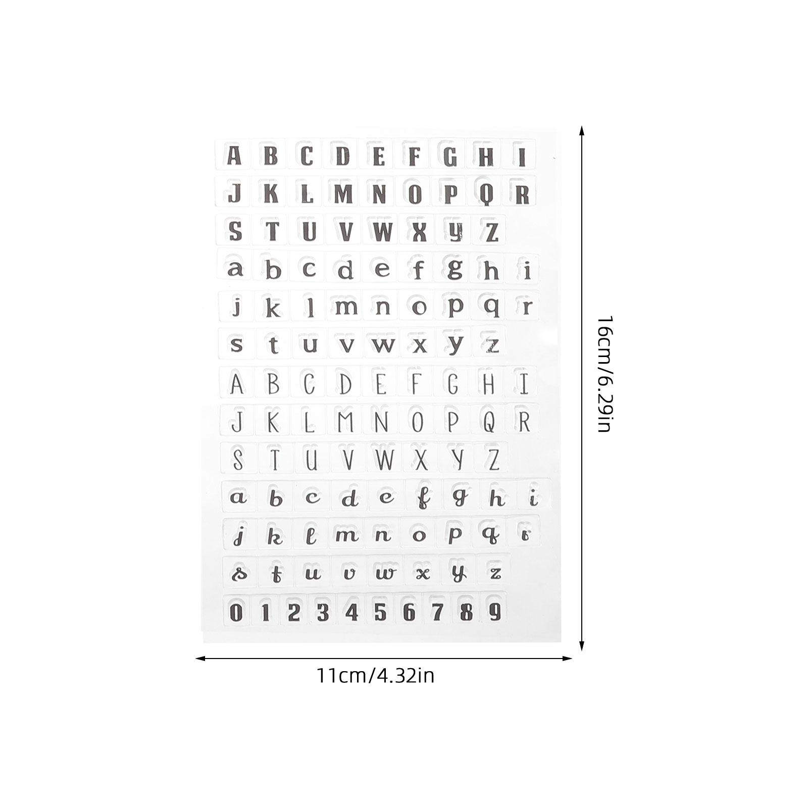 4Pcs Silicone Clear Stamps Tra - огляд і ціна Clear Silicone Stamps For Card Making